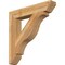 Ekena Millwork Funston Slat Rough Sawn Bracket, Western Red Cedar, 6"W x 36"D x 36"H BKT06X36X36FST06RWR - alternate 1
